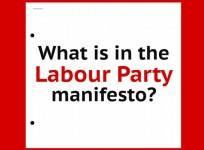 What is in the Labour Party manifesto?