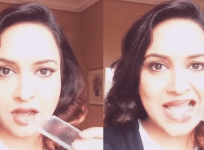 Lena, lena eating glass, lena glass video