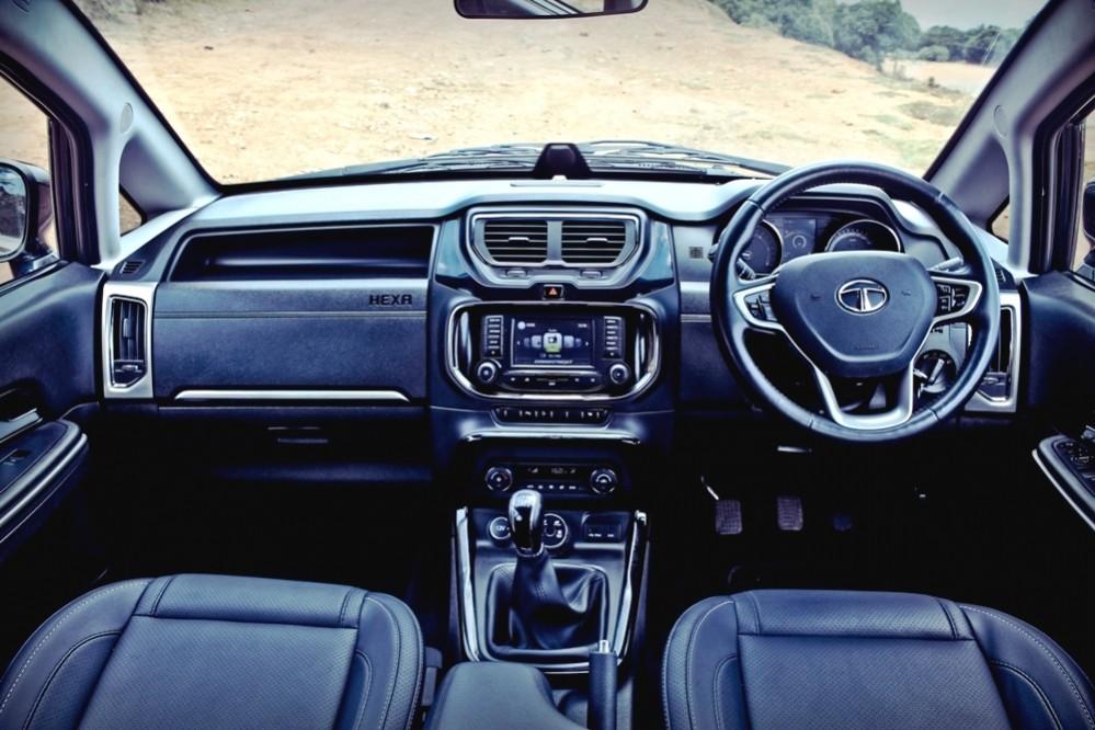 The sense of freshness carried inside cabin with a less traces of the Aria. Tata Hexa