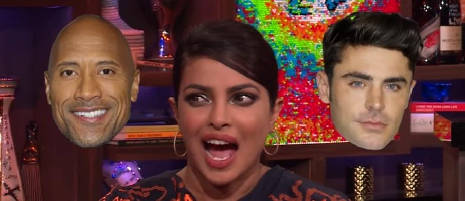Priyanka Chopra at a talk show Priyanka Chopra