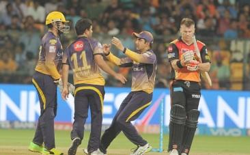 KKR, David Warner, SRH, IPL 2017, playoffs