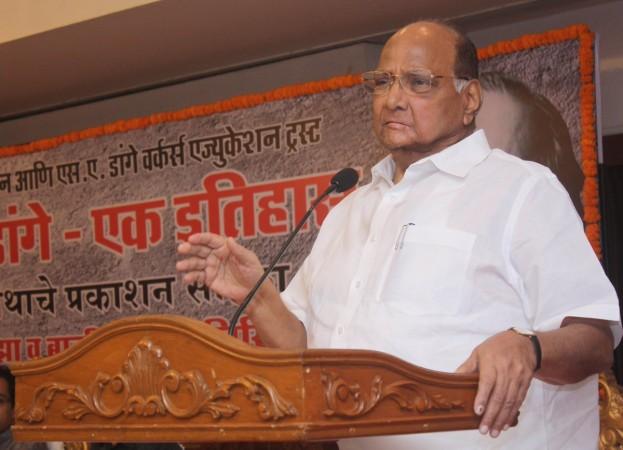 In picture: NCP chief Sharad Pawar. Sharad Pawar