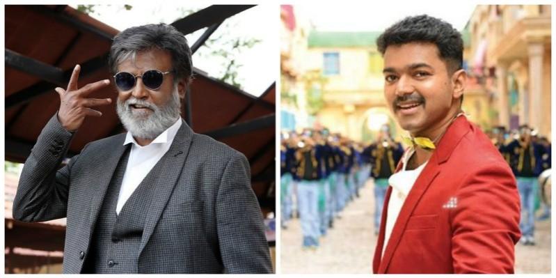 Rajinikanth and Vijay. Rajinikanth-Vijay