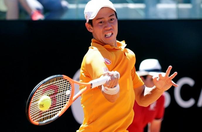 Kei Nishikori. Kei Nishikori, Juan Martin Del Potro, Italian open 2017, Kei Nishikori vs Juan Martin Del Potro, Rome Masters, Internazionale BNL D'Italia