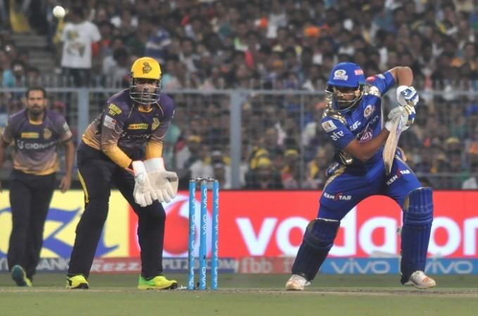 Robin Uthappa (wk) and Rohit Sharma. Mumbai Indians, Rohit Sharma, Kolkata Knight Riders, Qualifier 2, Robin Uthappa, IPl 2017