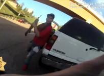 Dramatic police bodycam video shows officers split-second decision to shoot suspect