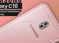Galaxy C10 (Rose Gold model)