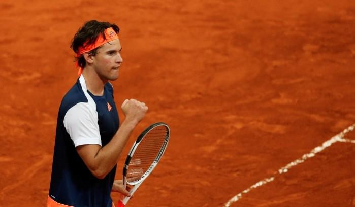 Dominic Thiem. Rafael Nadal, Dominic Thiem, Italian open 2017, Rafael Nadal vs Dominic Thiem, Rome Masters, Internazionali BNL D'Italia
