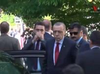 Turkish security clashes with protesters in Washington as Erdogan looks on