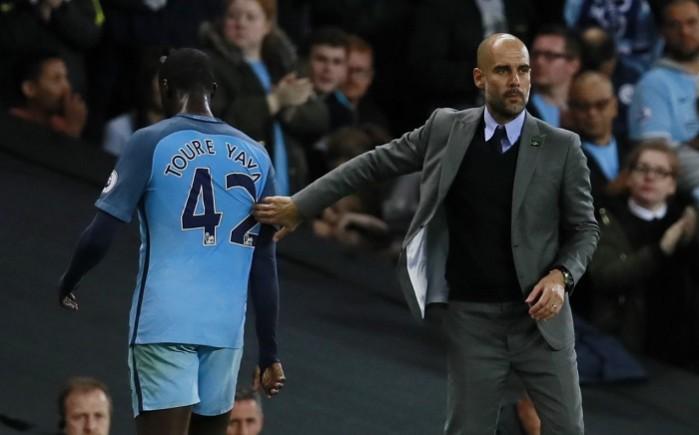 Manchester City are in the strongest position of the three Yaya Toure, Pep Guardiola, Manchester City, Watford, EPL