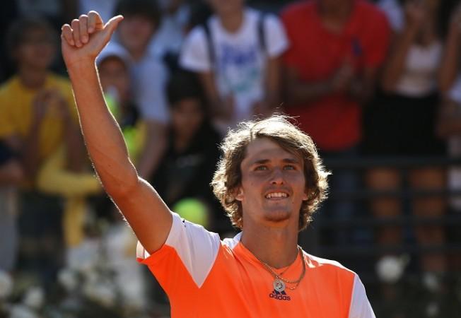 Alexander Zverev. Novak Djokovic, Alexander Zverev, Novak Djokovic vs Alexander Zverev, Italian Open 2017 men's final, Italian Open 2017, Rome Masters, Internazionale BNL D'Italia
