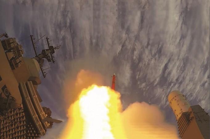 The LRSAM being tested in September 2016. LRSAM test