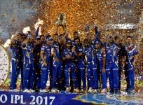 Mumbai Indians, IPL 2017, final, trophy, RPS
