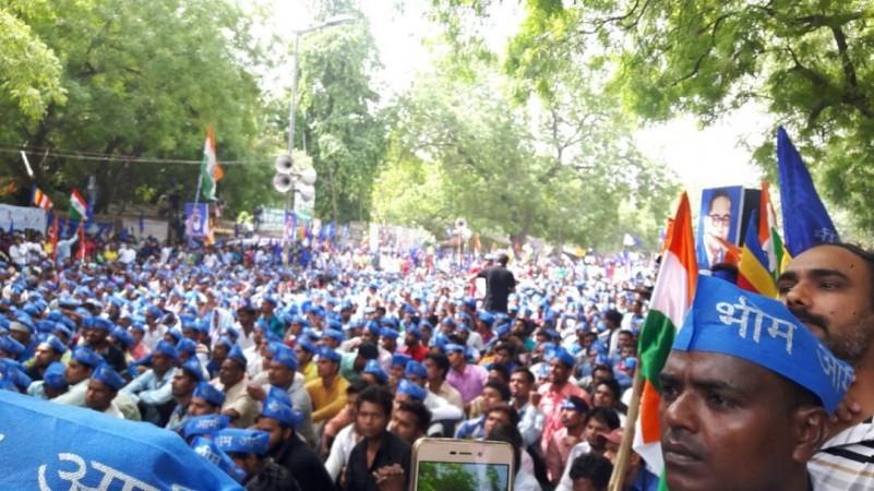 Bhim Army protest Bhim Army protest