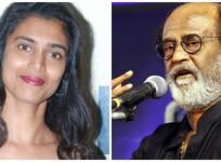 Kasthuri and Rajinikanth
