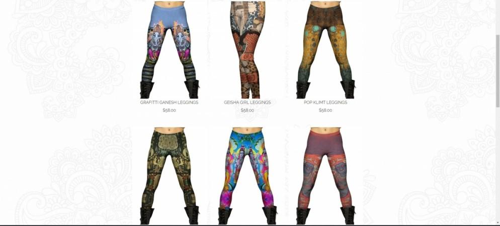 The leggings, which comes with a price tag of $58 apiece, are still on sale on the website. Leggings
