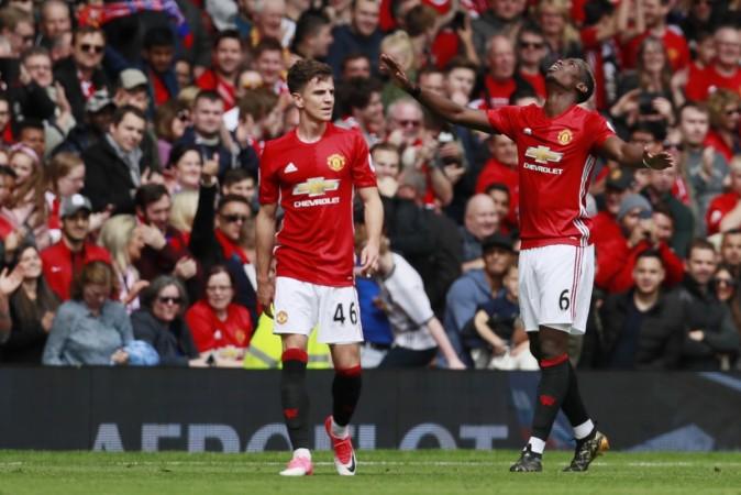 Josh Harrop and Paul Pogba josh harrop, paul pogba, manchester united