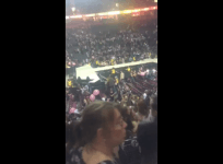 Chaotic scene at Manchester Arena as Ariana Grande concert goers evacuate building