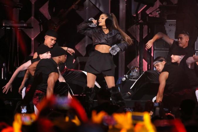 Ariana Grande performs at Z100's Jingle Ball in Manhattan, New York, US, December 9, 2016. Ariana Grande