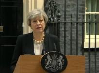 UK Prime Minister Theresa May condemns callous terrorist attack in Manchester