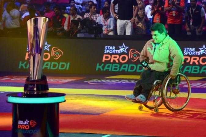 Indian quadriplegic wheelchair tennis player Harry Boniface Prabhu pro kabaddi