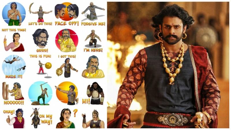 Baahubali, Baahubali 2, Baahubali themed stickers