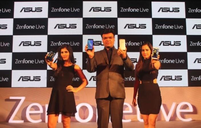 Dinesh Sharma, Director – Mobile Product Centre for ASUS India at the Zenfone Live launch in New Delhi on May 24. Asus, Zenfone Live, launch,price,specs
