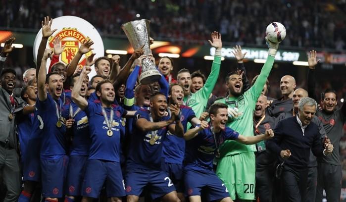 Manchester United players could not care less how the Europa League title was won, May 24, 2017 Manchester United, Europa League trophy, final, Ajax, Mourinho