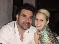 Arbaaz Khan and girlfriend Alexandra Camelia