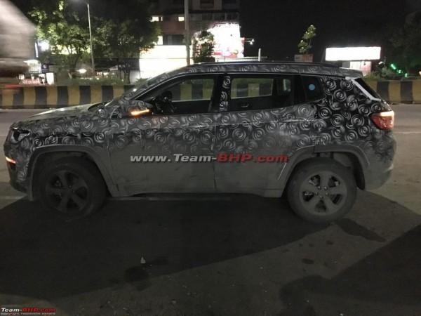 Jeep Compass spotted Jeep Compass, Jeep Compass SUV, Jeep Compass India, Jeep Compass launch