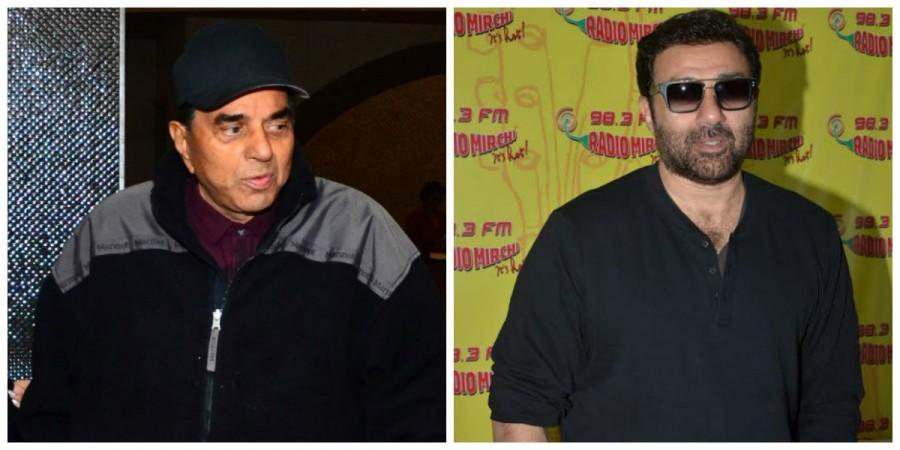Dharmendra and Sunny Deol Dharmendra and Sunny Deol