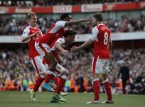 Holding, Iwobi, Ozil, Ramsey, Arsenal