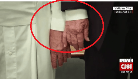 Donald Trump and Pope Francis's fake video Donald Trump, Pope Francis