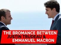 Blooming bromance between Justin Trudeau and Emmanuel Macron at G7 summit