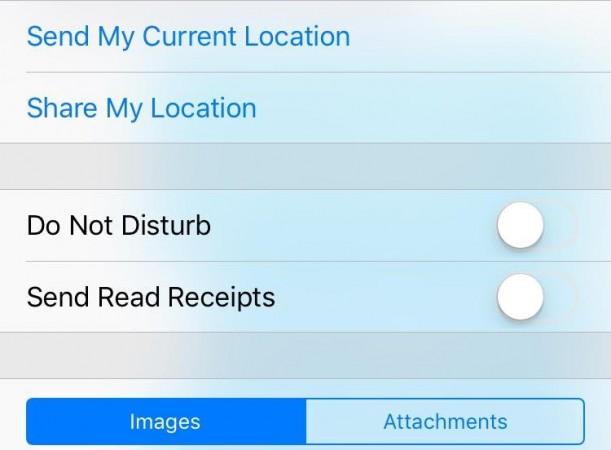iMessage setting iMessage