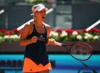 Angelique Kerber, vs Ekaterina Makarova, French Open 2017, Angelique Kerber vs Ekaterina Makarova, Roland Garros