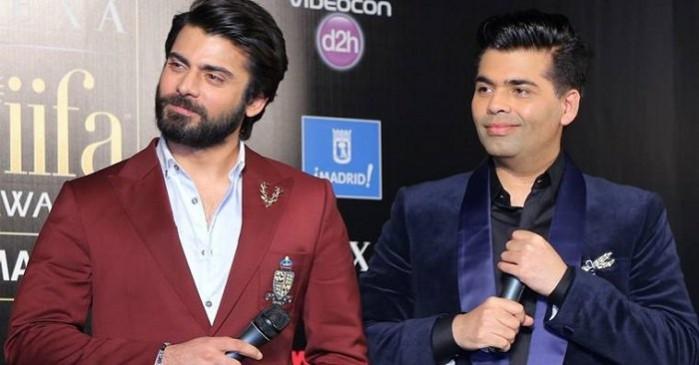Fawad Khan, Karan Johar Fawad Khan, Karan Johar