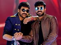Megastar Chiranjeevi and Ram Charan in Khaidi No 150