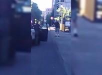 Video shows moment of Portland train stabbing suspects arrest