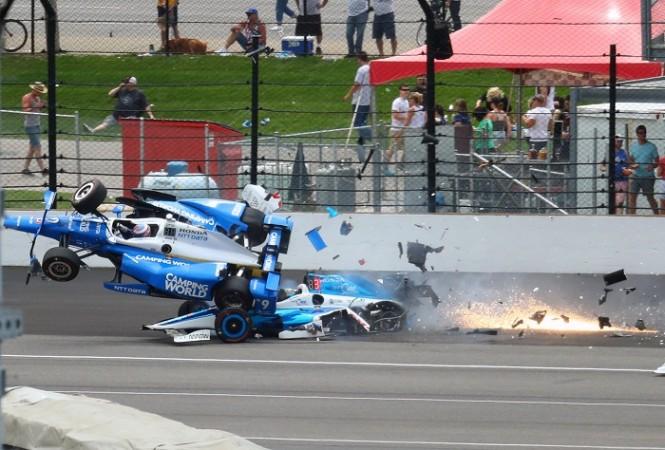 Scott Dixon, car crash, Indy 500, Dixon's crash