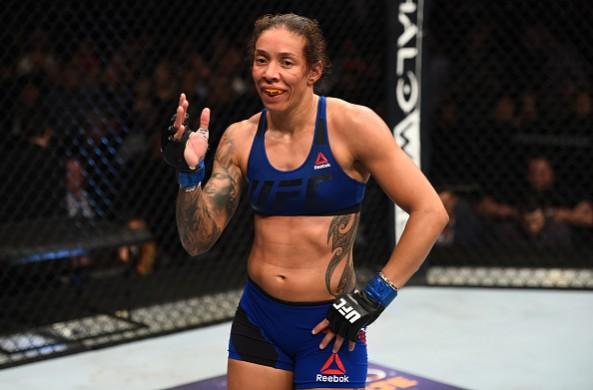 Germaine de Randamie. Cris Cyborg, Germaine de Randamie, UFC, Dana White, UFC women's featherweight title, UFC women's bantamweight title