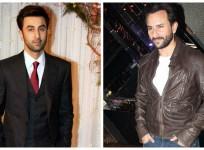 Ranbir Kapoor and Saif Ali Khan