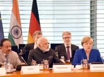 PM Modi and Angela Merkel