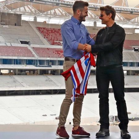 saul niguez and tom cruise