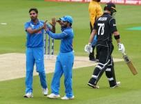 Bhuvneshwar Kumar, Kedar Jadhav, India, Corey Anderson, New Zealand