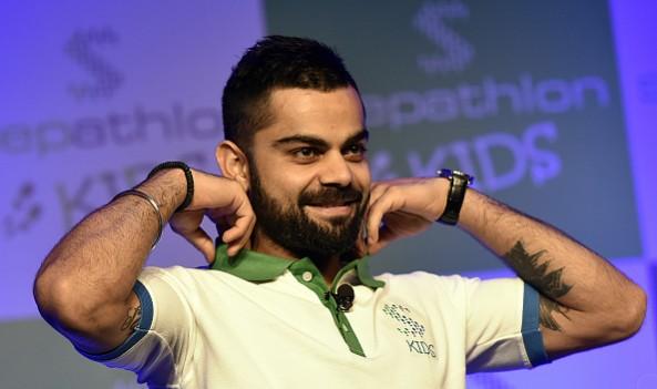 Virat Kohli. Virat Kohli, MS Dhoni, Yuvraj Singh, Suresh Raina, Lebron James, Cristiano Ronaldo, top 100 most popular athletes