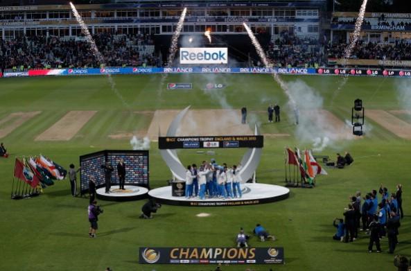 India, defending champions of Champions Trophy. India, Champions Trophy, champions