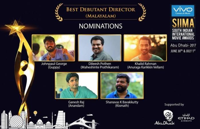 Check SIIMA 2017 Best Debutant Director nomination SIIMA, SIIMA 2017, SIIMA 2017 best debutant director