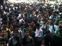 Students protesting