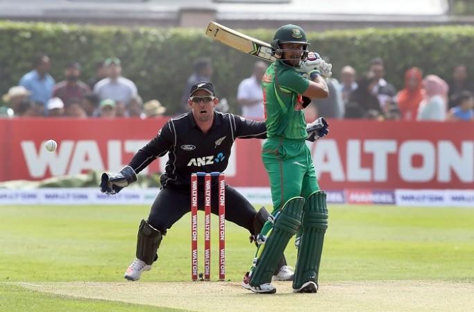 Sabbir Rahman, Bangladesh, Luke Ronchi, New Zealand, ICC Champions Trophy